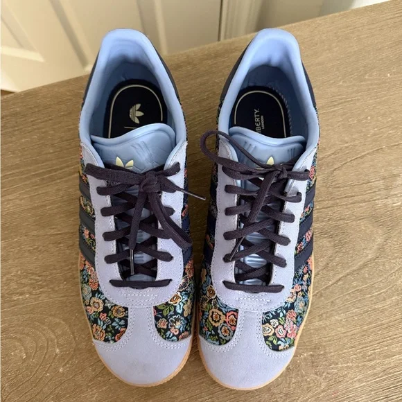 Adidas Gazelle X Liberty London Sneakers (size: 6.5 Big Kids or Women’s 8.5/9) - Picture 9 of 10